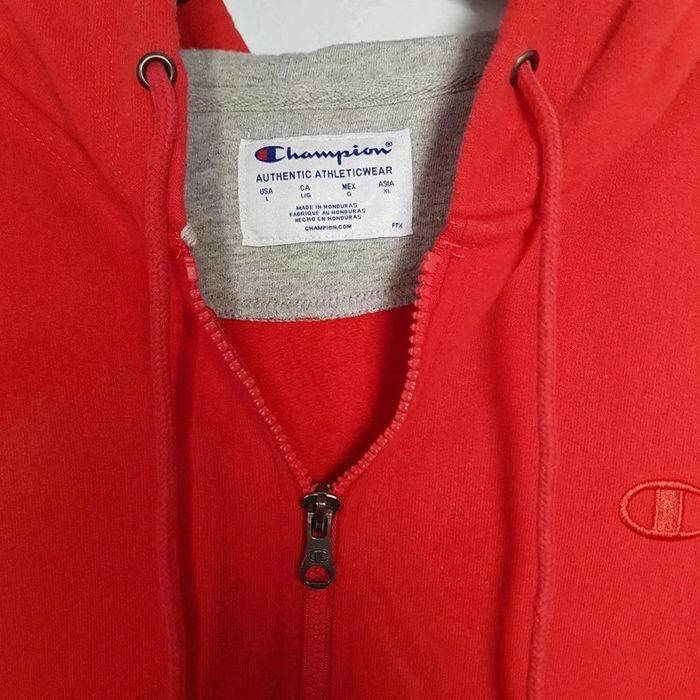 Gilet à capuche Champion Rouge - photo numéro 7