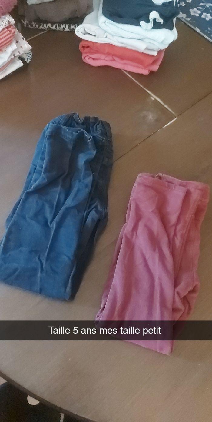 Lot pantalon