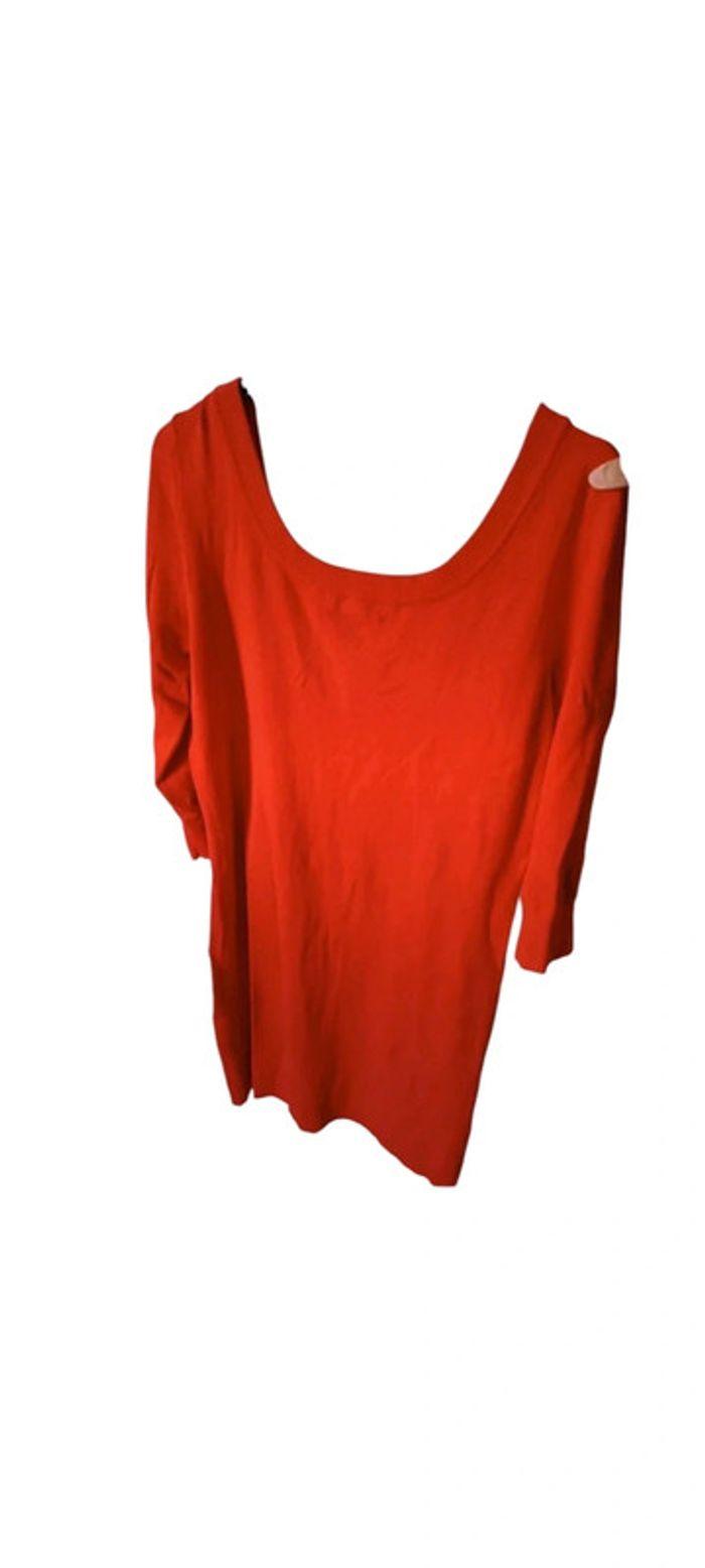 Robe rouge tricot taille M - neuve - photo numéro 3