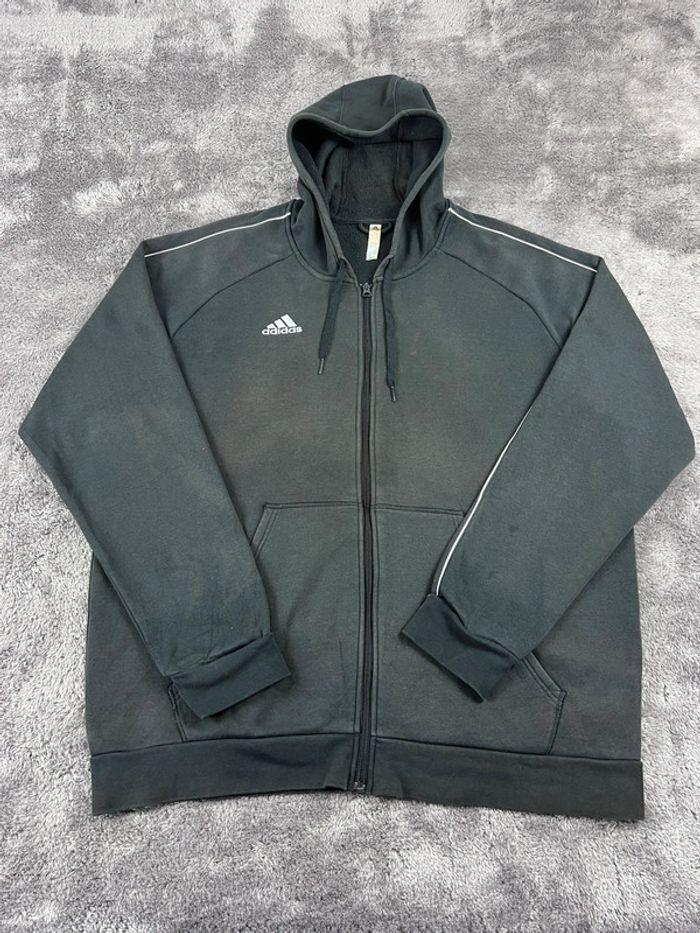 👕 Veste à capuche Adidas Noir Taille XXL 👕 - photo numéro 1