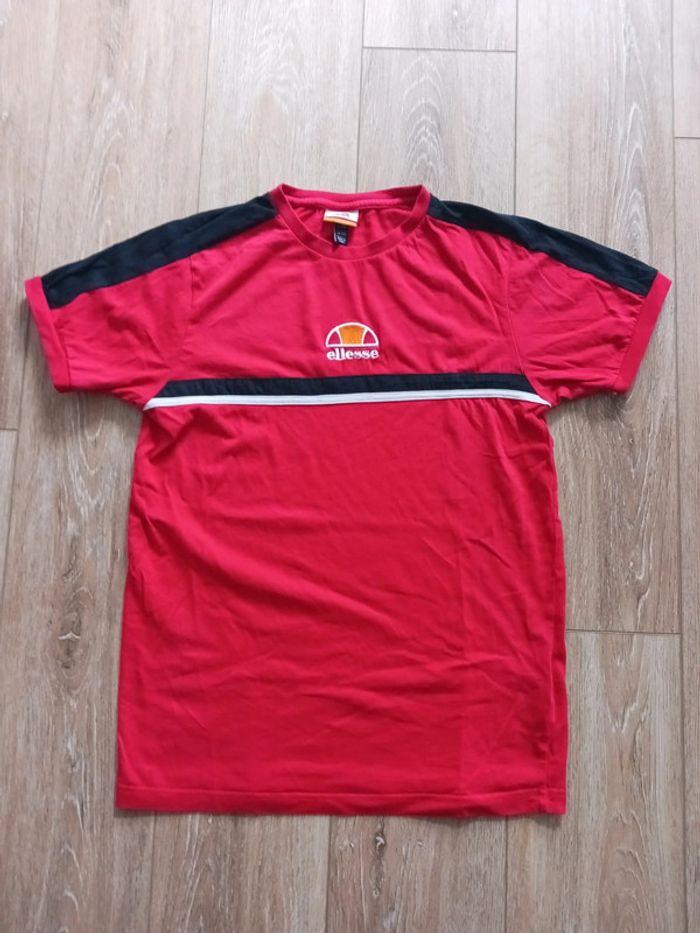 Tee-shirt rouge Ellesse taille XS - photo numéro 1