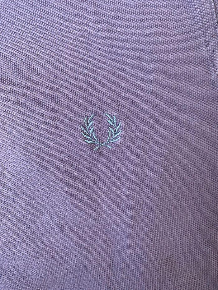 Polo mauve Fred Perry femme - photo numéro 5