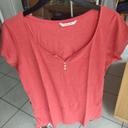 Tee-shirt saumon camaïeu taille 2