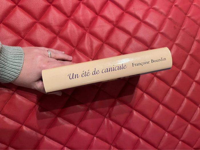 LIVRE - Un été de canicule - Françoise Bourdin - photo numéro 3