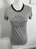 T-shirt gris et bleu marine Teddy Smith T36 S