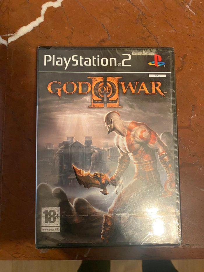 God of war 2 PlayStation 2 neuf sous blister officiel - photo numéro 1