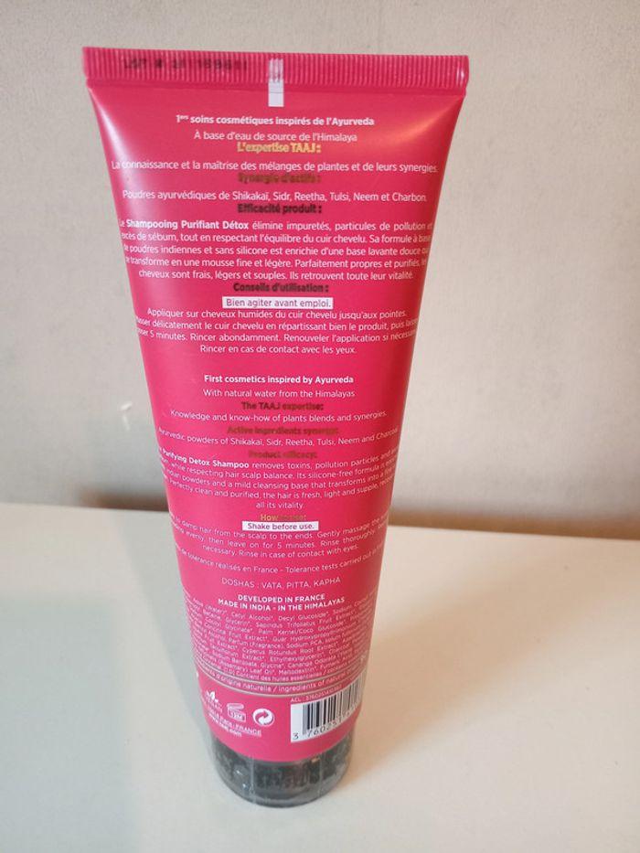 Taaj shampoing purifiant detox cheveux gras - photo numéro 2