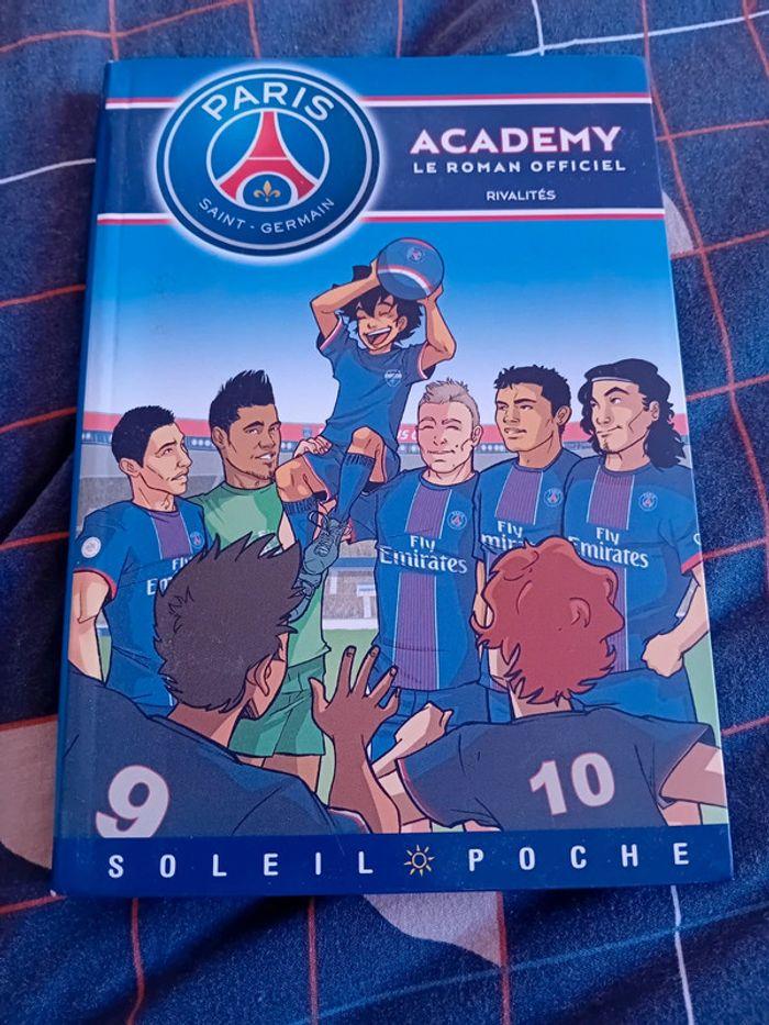 Livre roman psg academy - rivalités - photo numéro 1