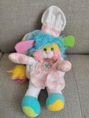 Peluche popples cuistot cuisine vintage 30 cm 1988