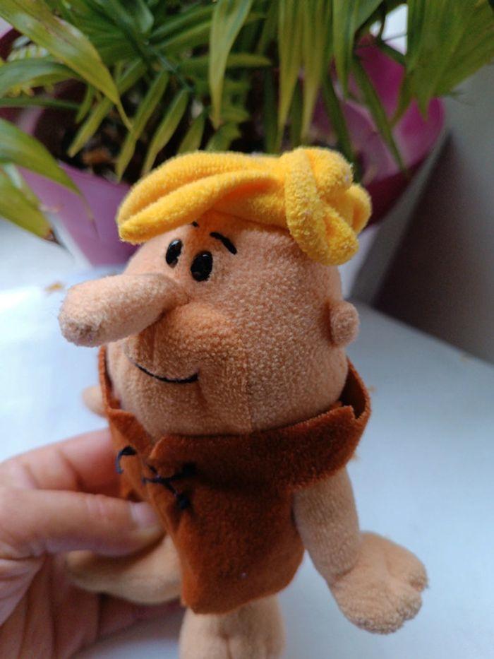 Peluche doudou plush poupée doll flinstone Pierrafeu Barney rubble - photo numéro 2