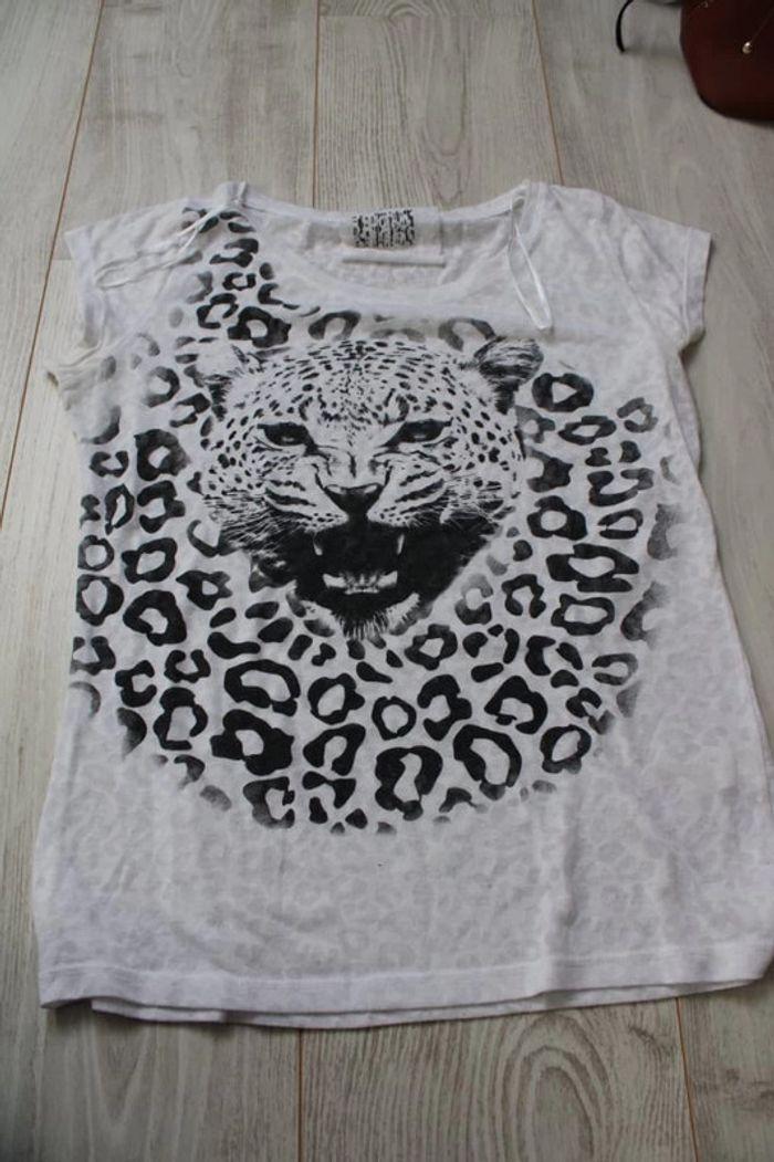 T-shirt léopard