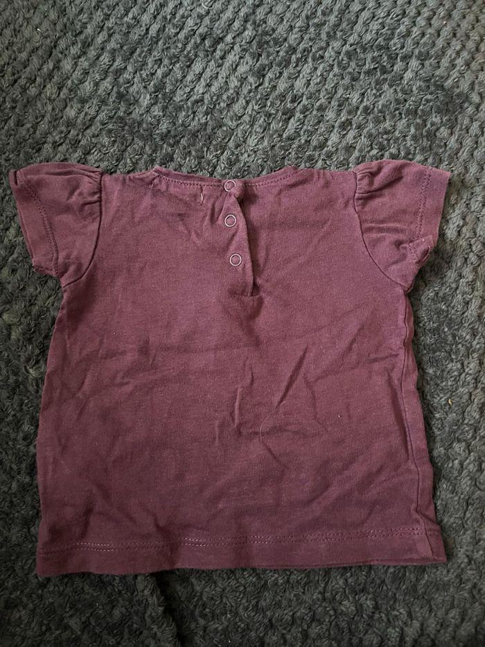 T shirt violet - photo numéro 2