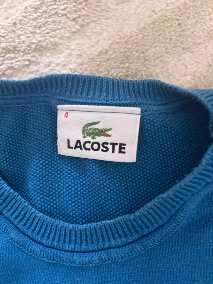 Pull en coton Lacoste - photo numéro 3