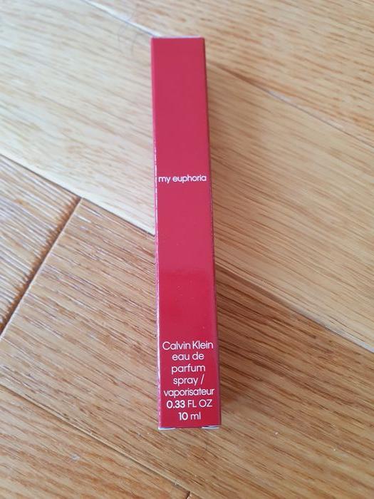 Eau de Parfum "Calvin Klein My Euphoria" format voyage 10 ml Neuf. - photo numéro 1