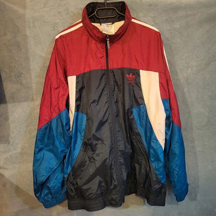 Track Jacket Full Zip - Vintage 90's - 90s 🧥 Adidas - Taille 192 (L) - photo numéro 1