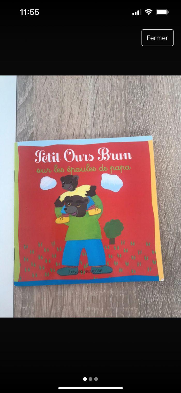 Livre petit ours brun - photo numéro 1