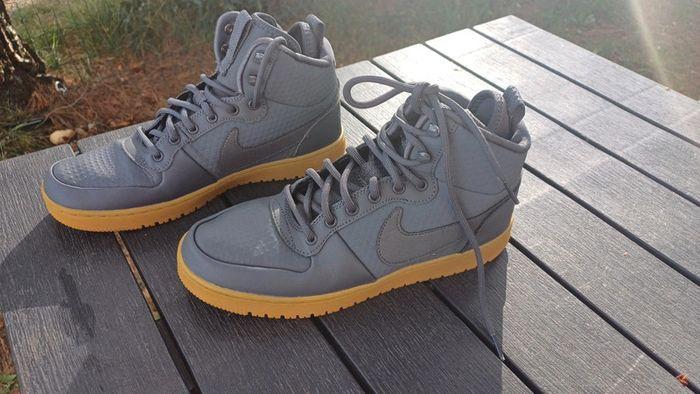 Nike Court Borough Mid Winter Gris - photo numéro 2