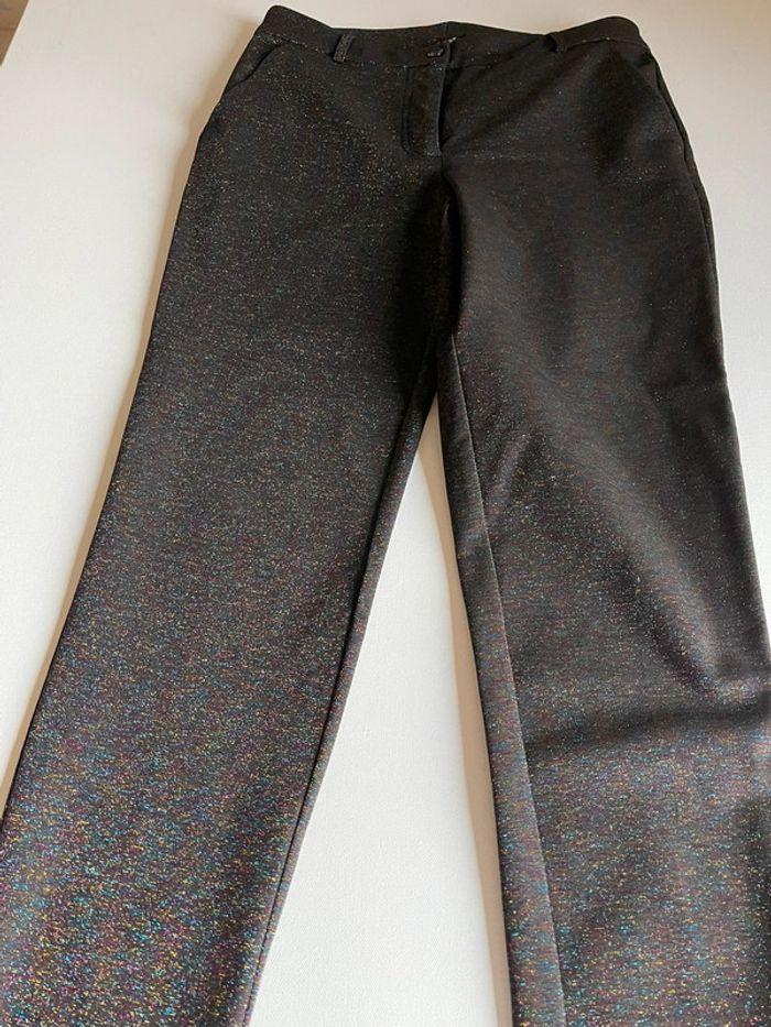 Pantalon à paillettes multicolores collab créateur José Levy Monoprix - photo numéro 5