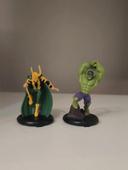 Lot 2 figurines Marvel Hulk et loky