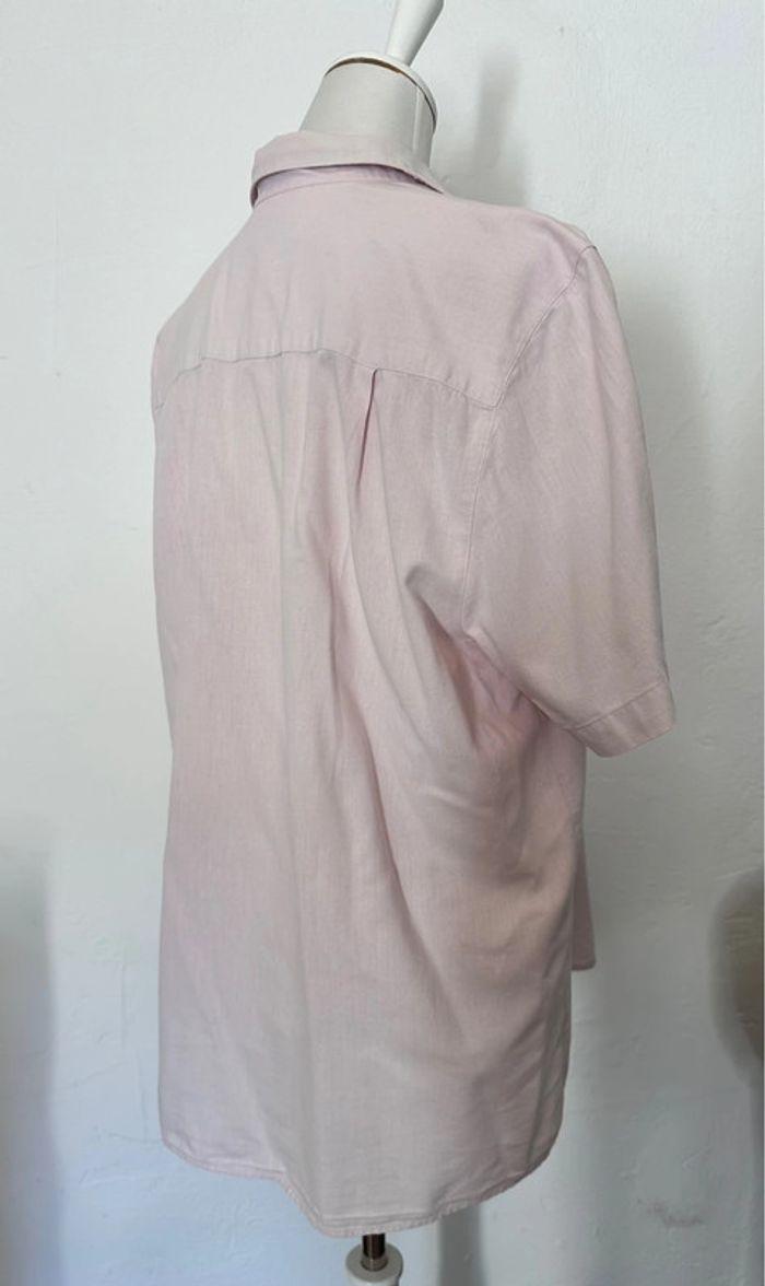 Chemise rose pale vintage Burberrys Taille 42 - photo numéro 7