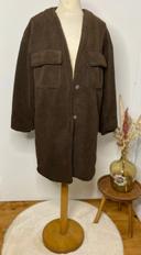 Manteau dark brown-Volcom.