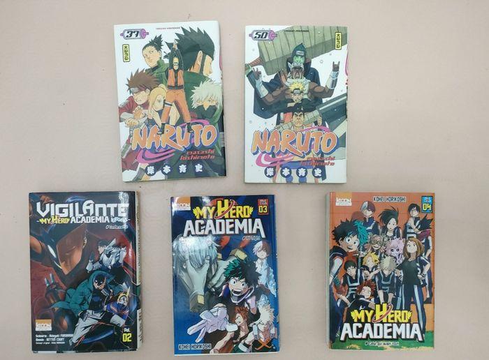 Lot  5 mangas mha et Naruto - photo numéro 4