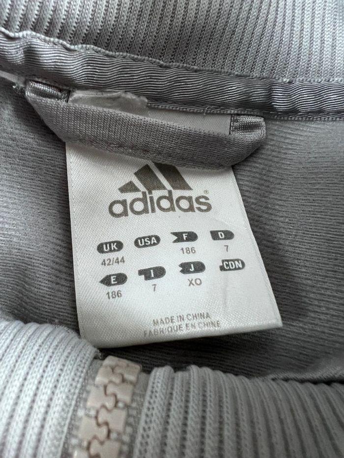 👕 Veste de Sport Adidas Vintage Gris Taille L 👕 - photo numéro 7