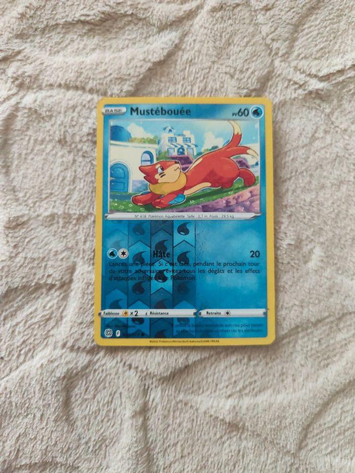 Carte pokémon mustebouee 038/172 - photo numéro 1