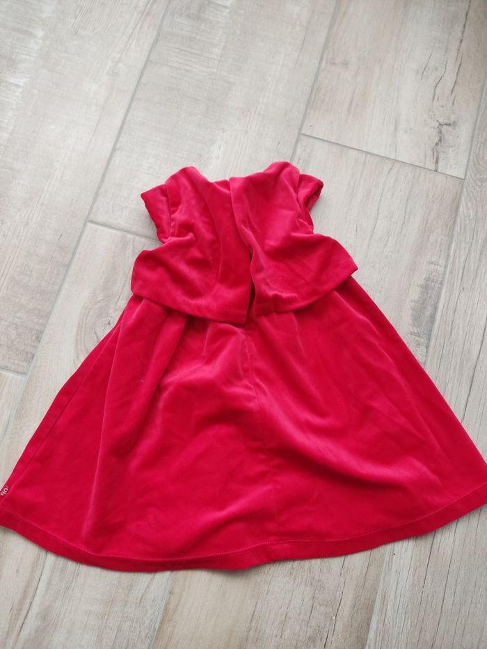 Robe velour rouge - photo numéro 2