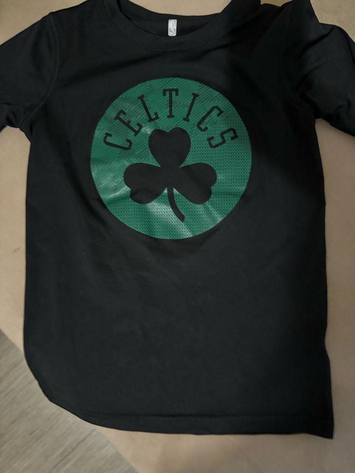 TEE short nba celtics noir et vert taille 10 ans 140 cm - photo numéro 2