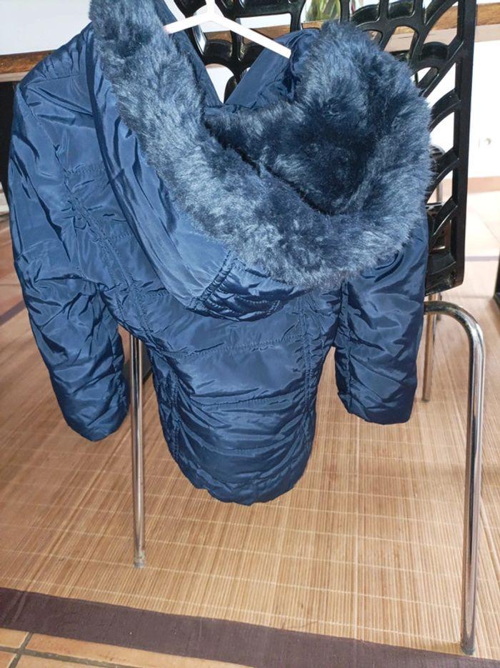 Manteau marine fille, Taille 4 ans, Brotes - photo numéro 2