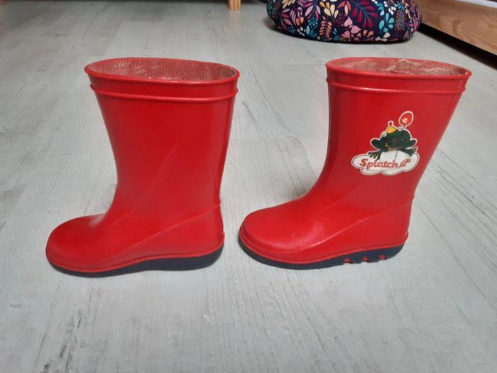 Bottes rouges taille 22 - photo numéro 3