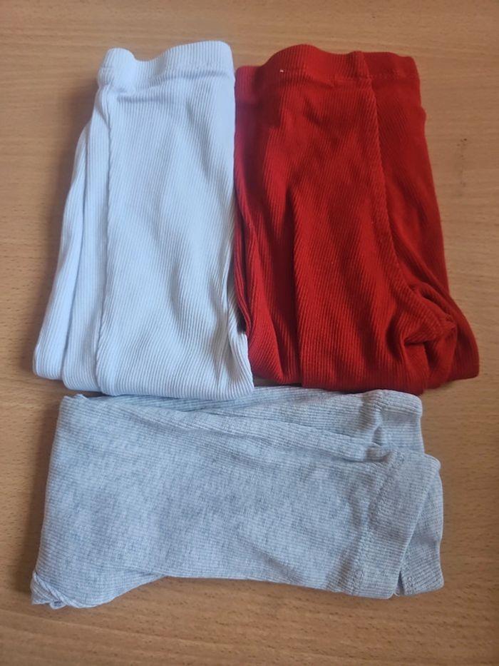 Lot de 3 leggings 12 mois - photo numéro 1