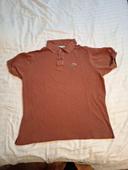 Polo Lascoste marron