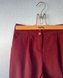 Pantalon Bordeaux