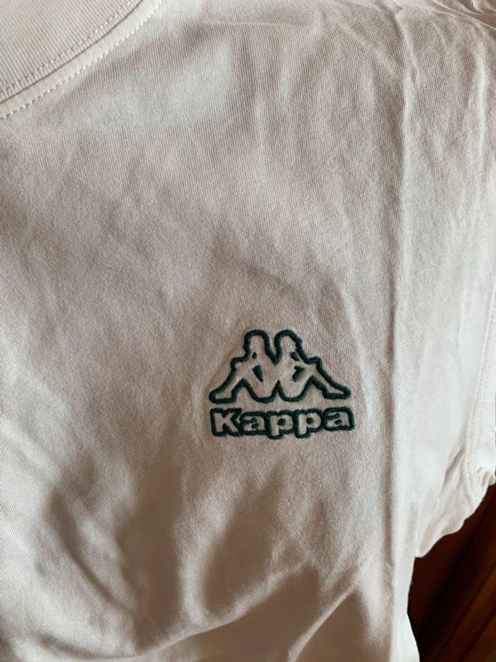 T shirt blanc Kappa - photo numéro 2