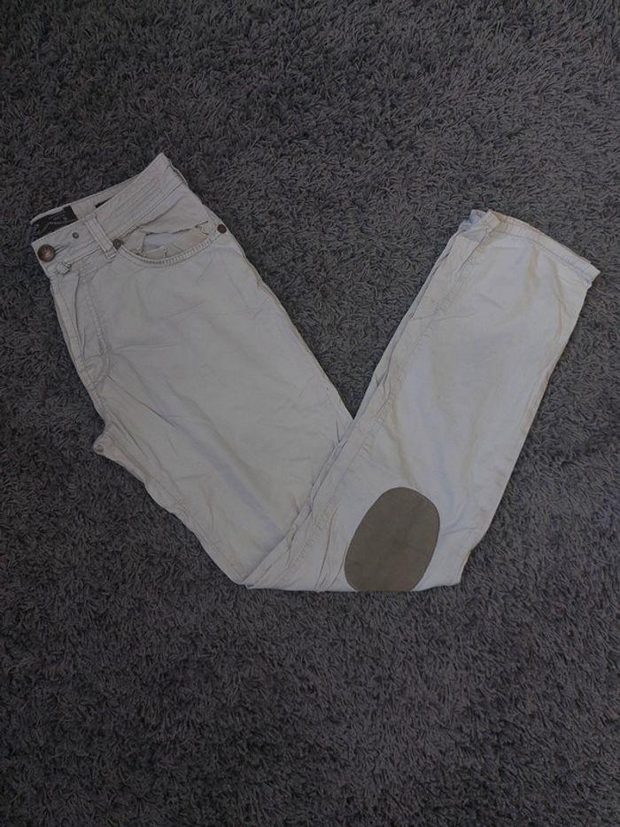 Pantalon Jacob Cohën blanc/beige - photo numéro 2