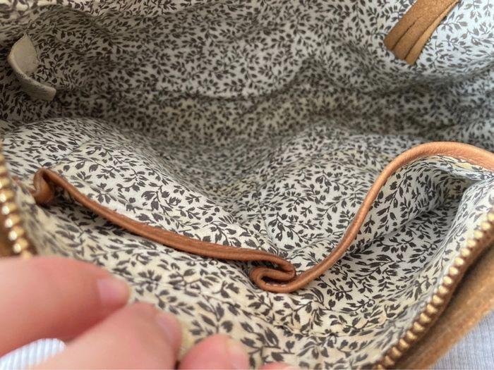 Pochette sac bandoulière Petite Mendigote bi matière - photo numéro 12