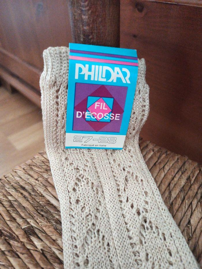 Chaussettes phildar 27/28 - photo numéro 2