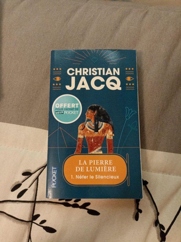 Livre néfer le silencieux de Christian Jacq - photo numéro 1