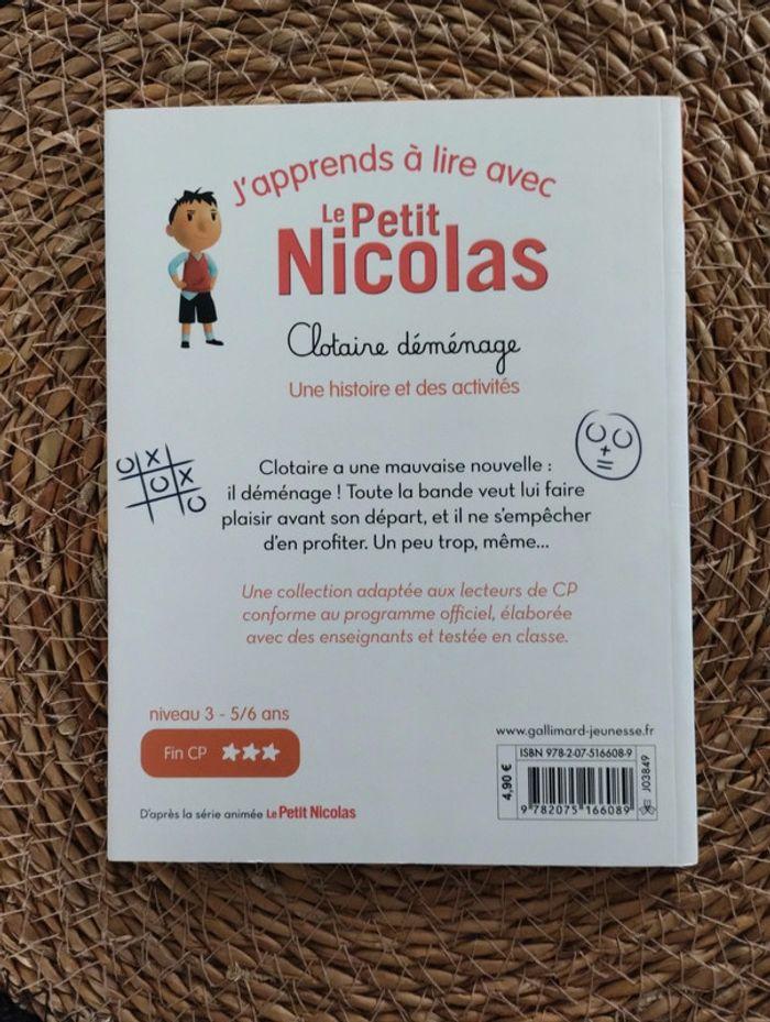 Livre j'apprends à lire avec le Petit Nicolas - photo numéro 2