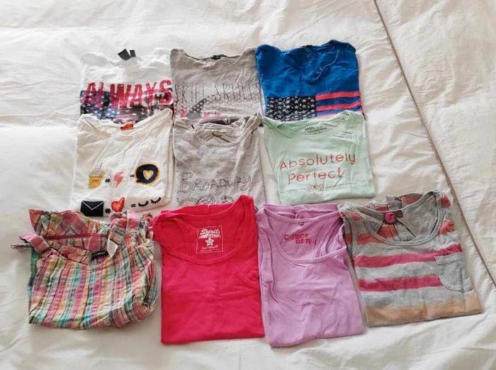 10 T-shirts et débardeurs Taille 12 ans Tape à l'oeil, Caprice de fille, Vitamine, etc. - photo numéro 1