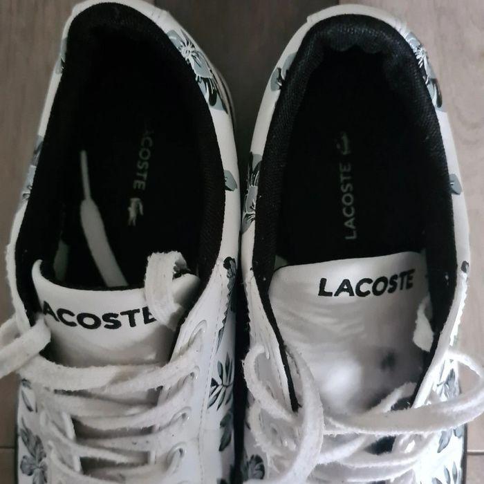 Basket femme Lacoste t 37.5 - photo numéro 6