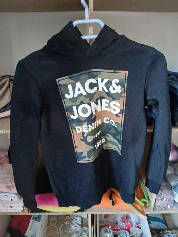 Sweat à capuche garçon Jack&Jones taille 152 - photo numéro 1