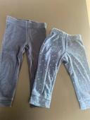 Lot de 2 Pantalon / bas de pyjama garçon