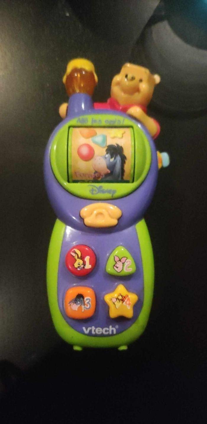 Jouet téléphone Winnie Disney - photo numéro 1