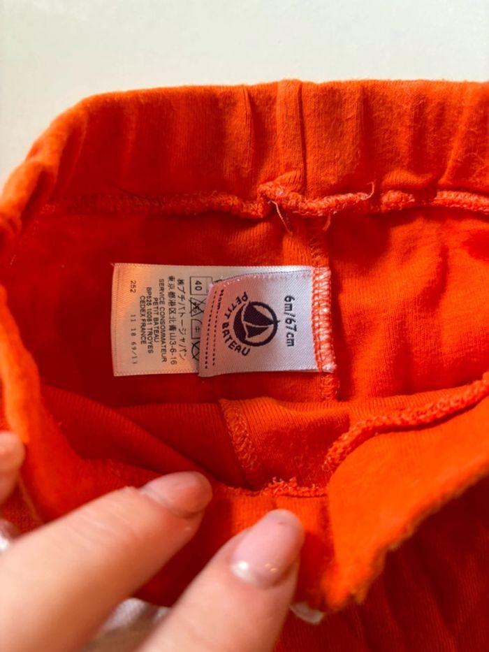 Short orange Petit Bateau - photo numéro 2