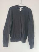 Pull gris homme