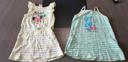 2 robes minnie et reines des neiges 4/5ans