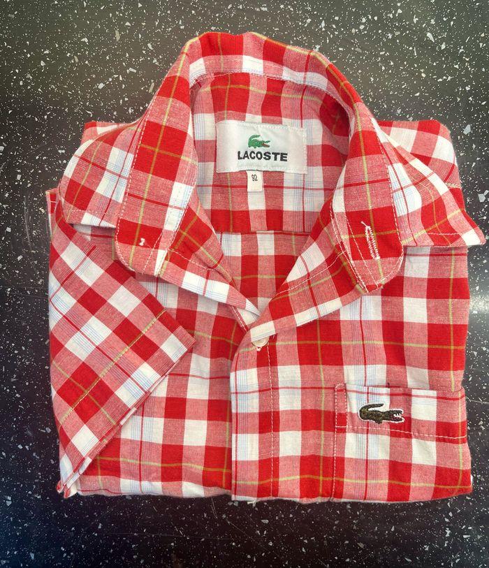 Chemise Lacoste garçon 3 ans - photo numéro 3